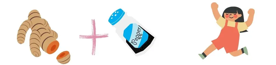 zerdeçal ve karabiber